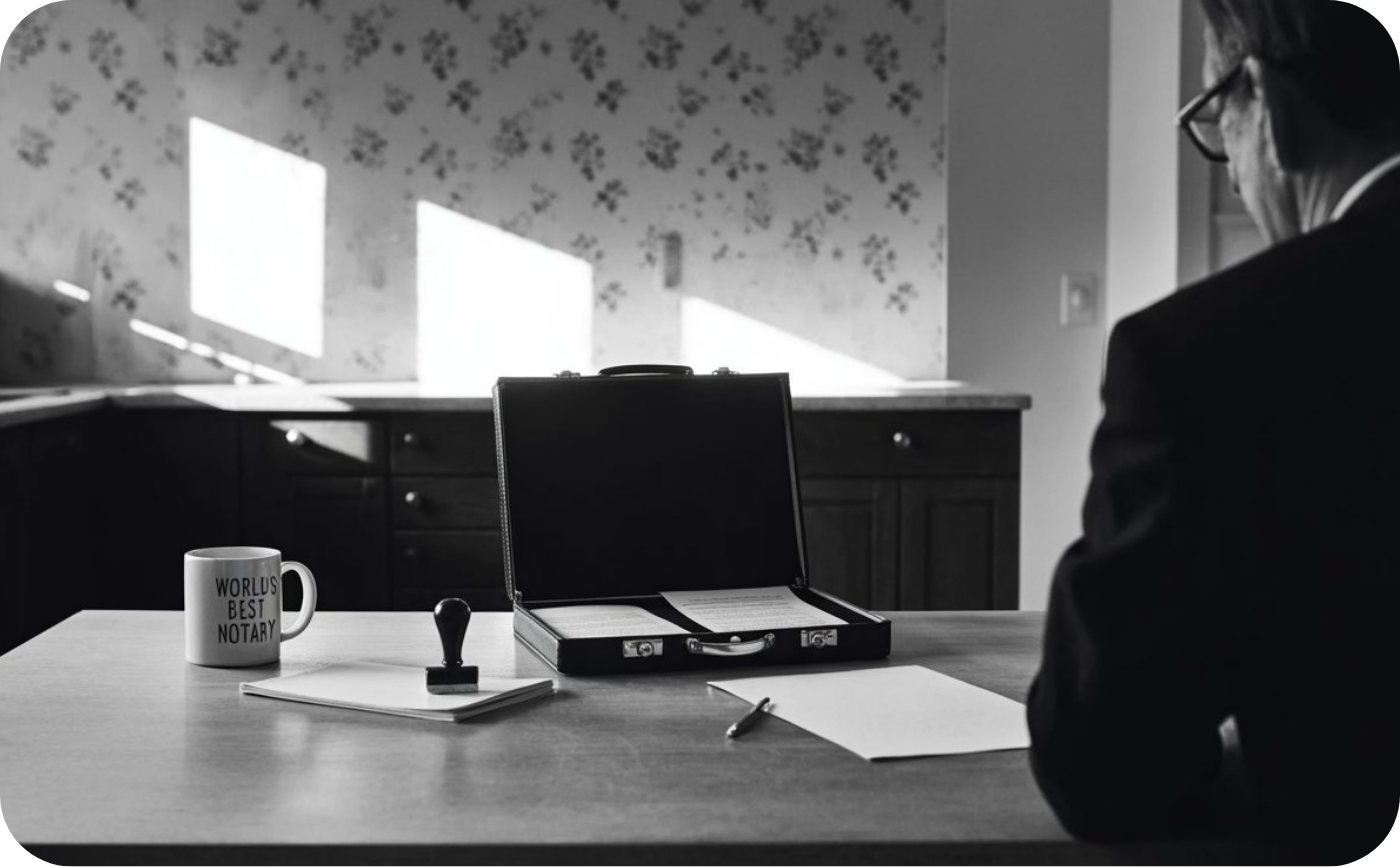 Notary office setup for mobile services in Florida